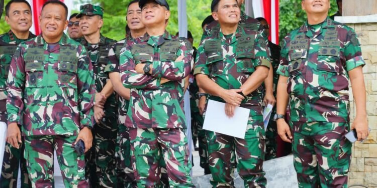 Panglima TNI Tinjau Gladi Model Latihan TNI 2025