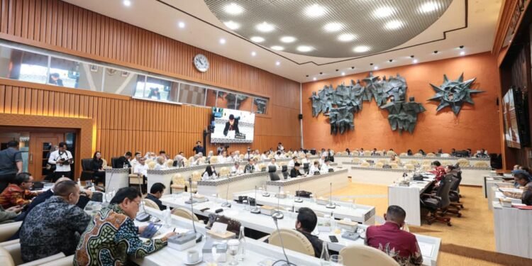 Rapat Kerja Dengan DPR, Wamen Viva Yoga: Komisi V Dukung Penguatan dan Pengembangan Kawasan Transmigrasi