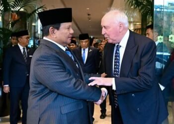 Di Tengah Kunjungan Kenegaraan, Presiden Prabowo Diskusi Hangat dengan Mantan PM Paul Keating