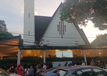 Ibadah Perayaan Malam Natal Jemaat  GPIB Paulus Menteng Jakarta.