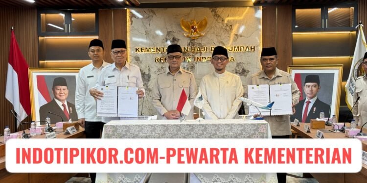TANDATANGANI KONTRAK HAJI LEBIH AWAL, GARUDA INDONESIA & KEMENHAJ OPTIMALKAN KESIAPAN OPERASIONAL HAJI 2026