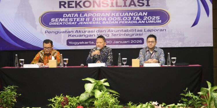 Sesditjen: Badilum Konsisten Pertahankan Akuntabilitas Laporan Keuangan Yang Transparan & Profesional