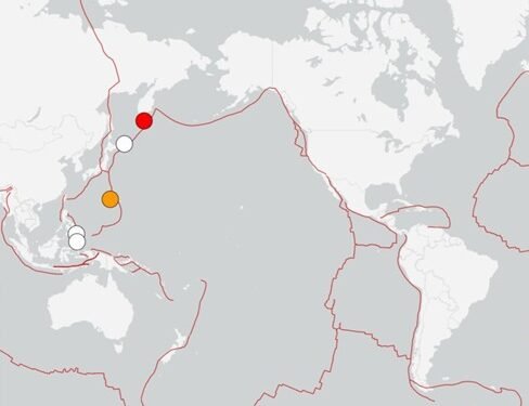 GEMPABUMI M6,2 DI VILYUCHINSK, RUSIA, TIDAK BERPOTENSI TSUNAMI DI WILAYAH INDONESIA