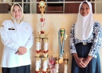 SMPN 1 Sukadana Ciamis  meraih Juara Umum dan  mendapat predikat Smasher Terbaik.