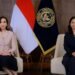 Menteri Pariwisata (Menpar) Widiyanti Putri Wardhana bersama Wakil Menteri Pariwisata (Wamenpar) Ni Luh Puspa dalam Laporan Bulanan menyampaikan,
