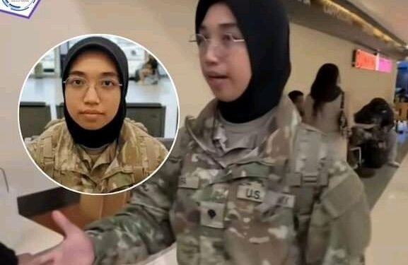 Kezia Syifa, WNI asal Tangerang, Banten  yang jadi tentara AS bisa kehilangan status WNI-nya .