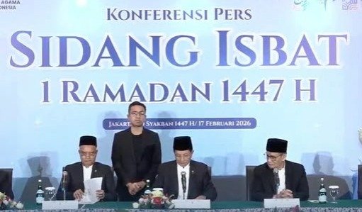 Menteri Agama Nasaruddin Umar  mengatakan ”Berdasarkan hasil hisab, disepakati 1 Ramadan ditetapkan jatuh pada Kamis 19 Februari 2026,”