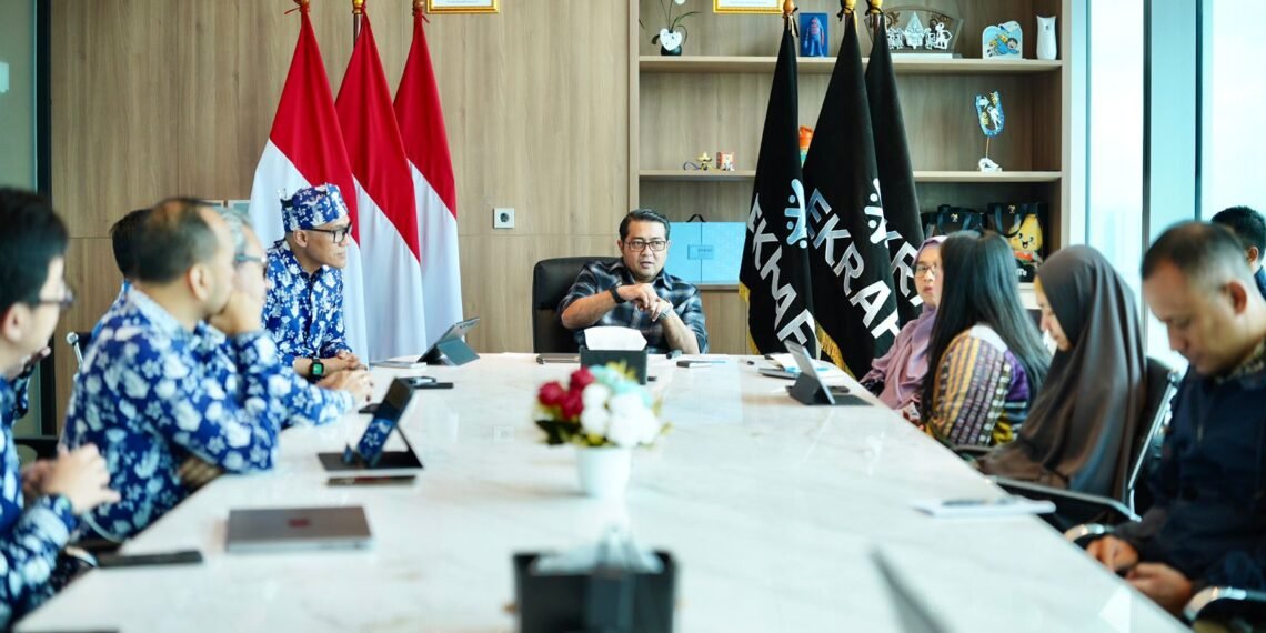 Menteri Ekraf dan HIPPI Bahas Kolaborasi Strategis Perkuat Ekonomi Kreatif Nasional