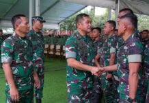 Kasad Resmikan Taman Merdeka serta Beri Pengarahan kepada Prajurit dan PNS Kodam III/Slw
