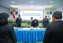 Kepala Badan Pengelola Badan Usaha Milik Negara (BP BUMN), Dony Oskaria melantik pejabat Eselon I dan Eselon II di lingkungan BP BUMN, Jakarta.