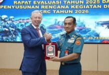 Pertemuan Kababinkum Dan HAM TNI Dengan Kepala Delegasi ICRC Bahas Penguatan Kerja Sama 2026