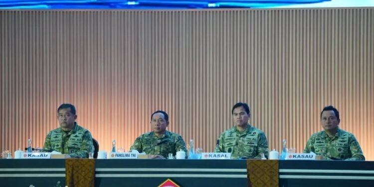 Panglima TNI Pimpin Rapim TNI 2026 di Mabes TNI Cilangkap