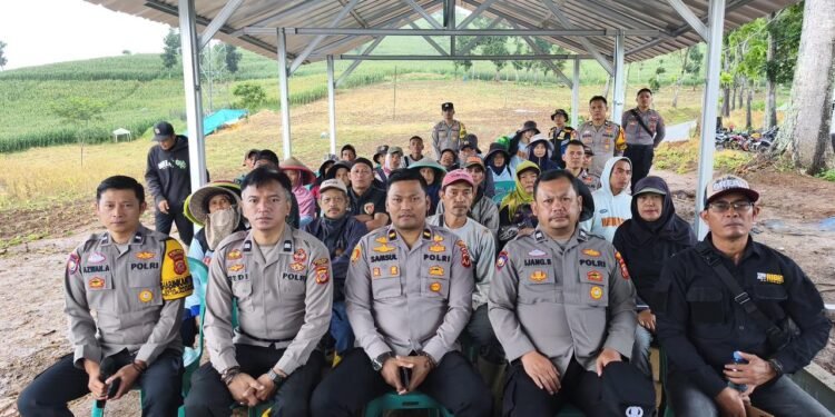 AKBP Ujang Burhanudin melaporkan pelaksanaan Program Polri di Bidang Ketahanan Pangan Kluster 1