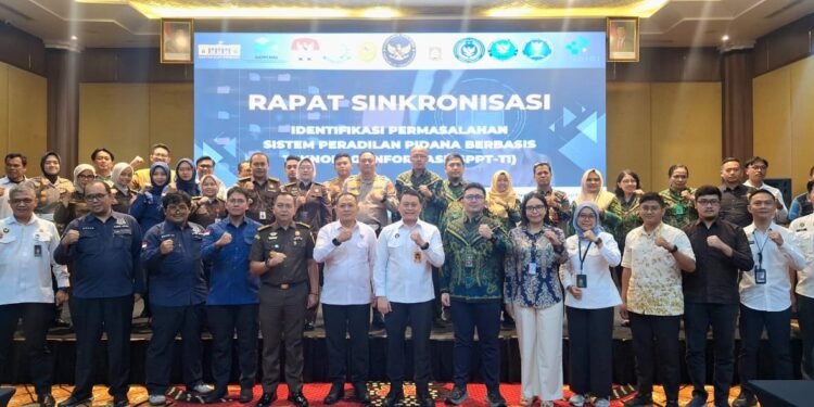 Rapat Sinkronisasi Identifikasi Permasalahan Sistem Penanganan Perkara Terpadu Berbasis Teknologi Informasi, MA Mendapat Apresiasi Tinggi Dari Kemenkopolkam