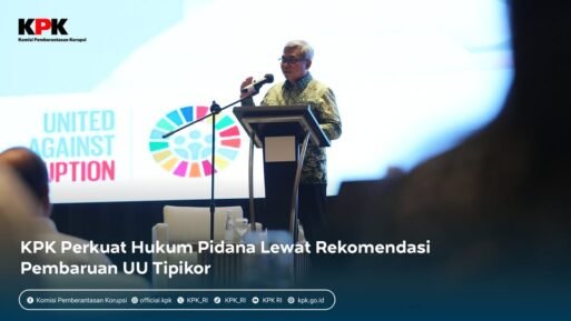 KPK menyerahkan rekomendasi pembaruan Undang-Undang Tindak Pidana Korupsi (UU Tipikor) kepada Kementerian Hukum (Kemenkum) dalam National Workshop on Strengthening