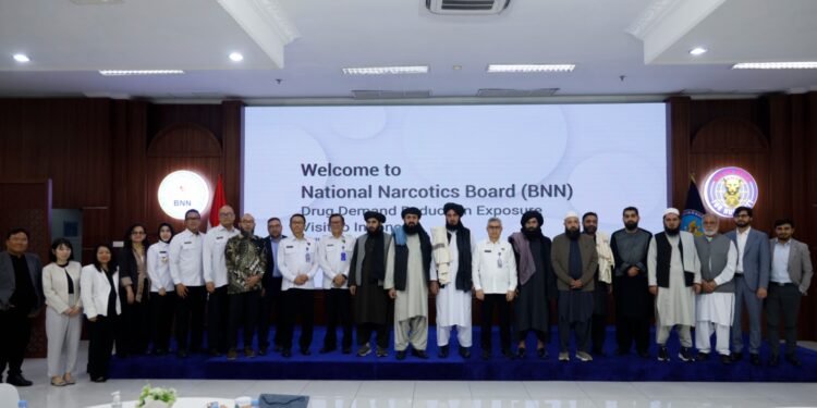 PERANGI NARKOTIKA LINTAS NEGARA, BNN TERIMA KUNJUNGAN DELEGASI AFGHANISTAN