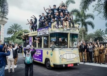 Euforia Sambut Promosi Liga 2, PSGC Ciamis Disambut Meriah Masyarakat Tatar Galuh