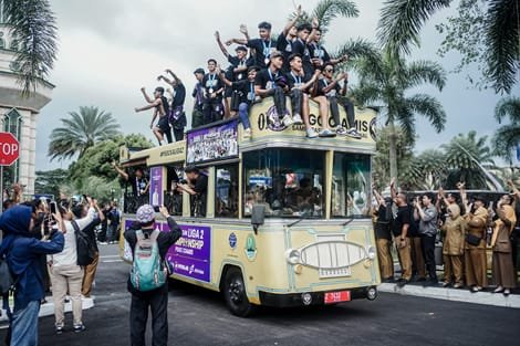 Euforia Sambut Promosi Liga 2, PSGC Ciamis Disambut Meriah Masyarakat Tatar Galuh