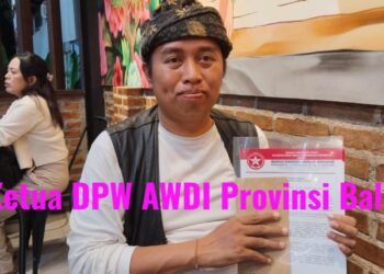 Bersamaan Dengan Hari Pers Nasional Ketum AWDI Berikan Mandat Ke DPW Provinsi Bali