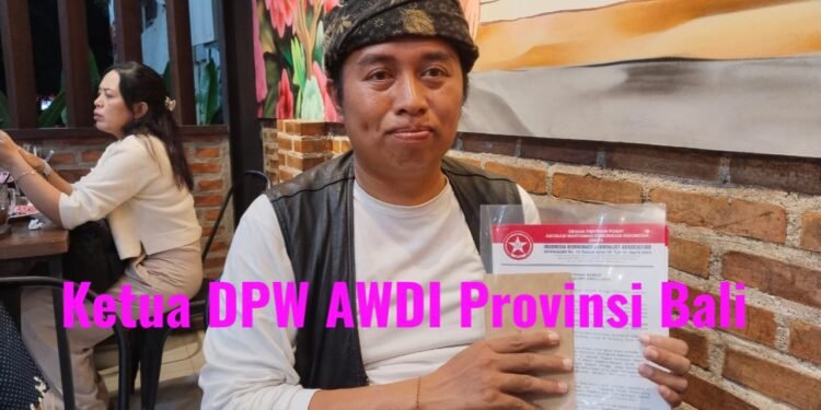 Bersamaan Dengan Hari Pers Nasional Ketum AWDI Berikan Mandat Ke DPW Provinsi Bali