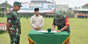 Kasrem 051/Wijayakarta Hadiri Pembukaan TMMD ke-127 TA 2026 di Kota Depok