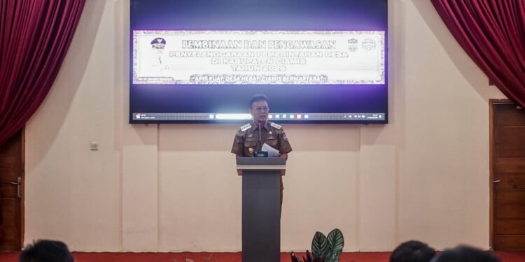 *Pembinaan Pemerintahan Desa di Panjalu dan Lumbung, Bupati Ciamis Dorong Tata Kelola yang Akuntabel