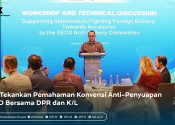 KPK menegaskan penguatan kerangka hukum terkait penyuapan pejabat publik asing (foreign bribery) merupakan syarat mutlak bagi Indonesia