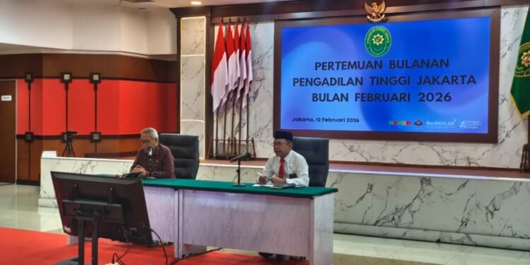 Rapat Bulanan Pengadilan Tinggi Jakarta Februari 2026