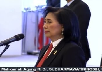 Sudharmawatiningsih Resmi Jabat Panitera MA RI