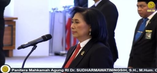 Sudharmawatiningsih Resmi Jabat Panitera MA RI