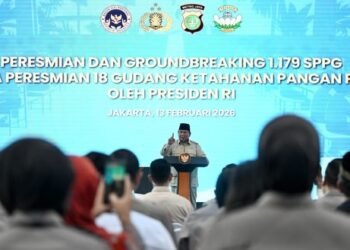 Perkuat Program MBG, Presiden Prabowo Resmikan 1.072 SPPG dan 18 Gudang Ketahanan Pangan serta Groundbreaking 107 SPPG Polri