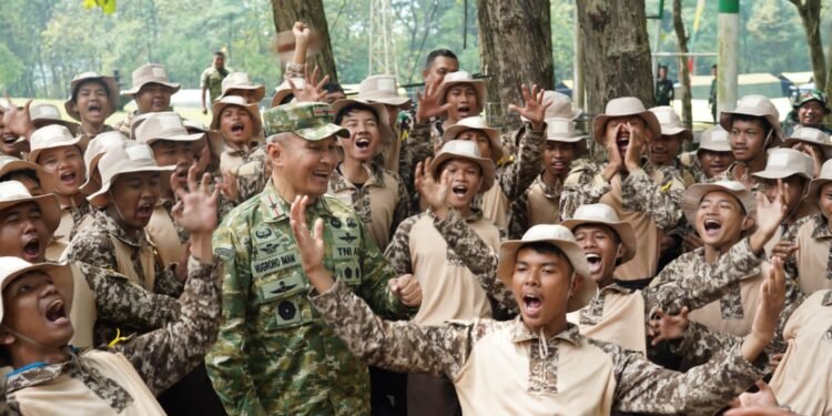 Upacara Pembukaan Persami KKRI Digelar di Buperta Karang Kitri BEKASI.