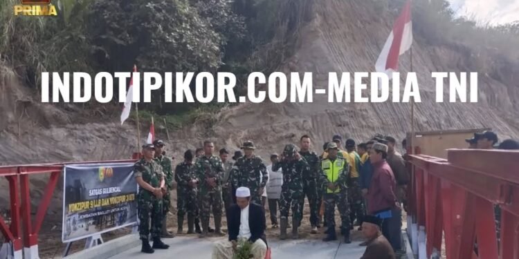 Jembatan Bailey Bener Pepanyi selesai, Akses Lintas KKA – Bener Meriah Normal