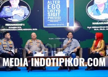 Bedah Buku ‘Alter Ego Listyo Sigit Presisi’ menjadi ruang refleksi dan dialog akademik untuk melihat perjalanan reformasi Polri di bawah kepemimpinan Kapolri