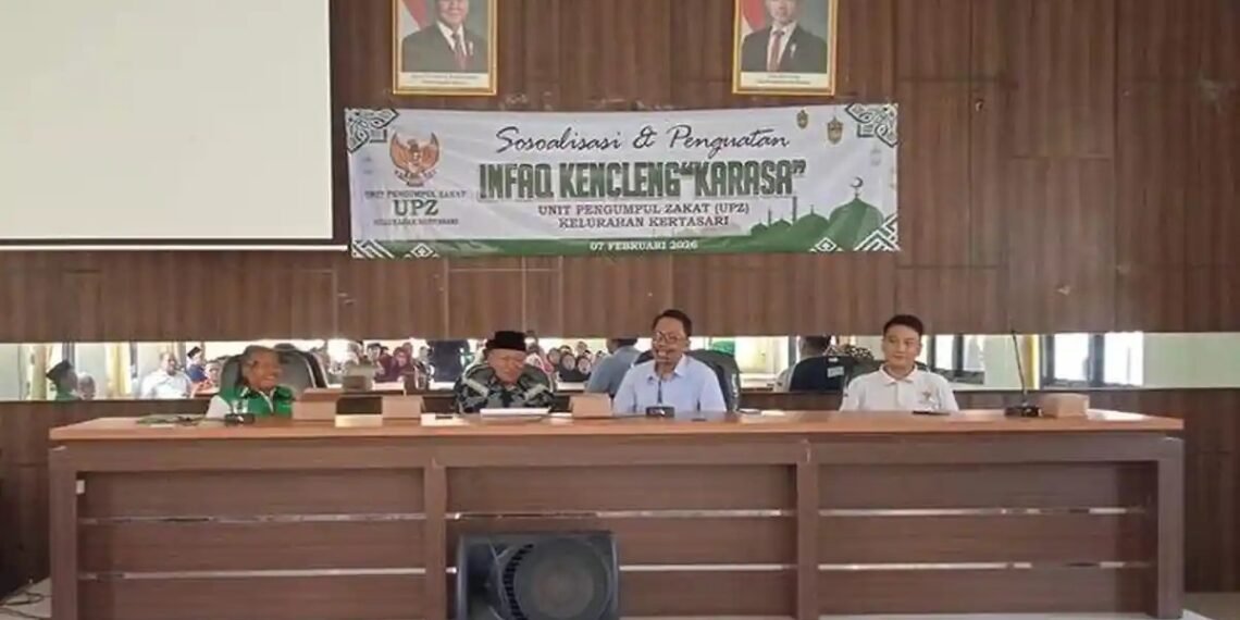 Kelurahan Kertasari Masuk Empat Besar Pengelola Zakat Terbaik Ciamis ,lewat Program UPZ Karasa.