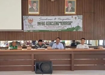 Kelurahan Kertasari Masuk Empat Besar Pengelola Zakat Terbaik Ciamis ,lewat Program UPZ Karasa.