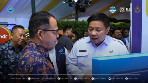 BNN PERKUAT EDUKASI PUBLIK MELALUI PAMERAN KAMPUNG HUKUM