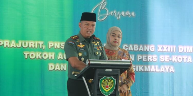 Wujudkan Doa di Depan Ka’bah, Dandim 0612/Tasikmalaya Rangkul Ulama dan Yatim dalam Momen Munggahan