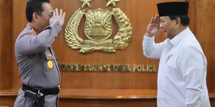 Prabowo Janji Beri Penghargaan Bintang Mahaputra untuk Kapolri Listyo Sigit