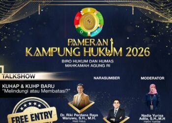 Ramaikan Laptah, Mahkamah Agung Gelar Pameran Kampung Hukum 2026
