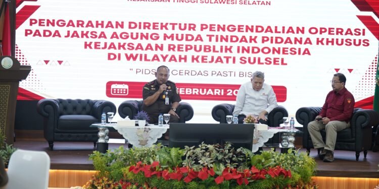 Dirdalops Jampidsus Tekankan Integritas dan Profesionalisme Penanganan Perkara Korupsi Kepada Jajaran Pidsus Se-Sulsel