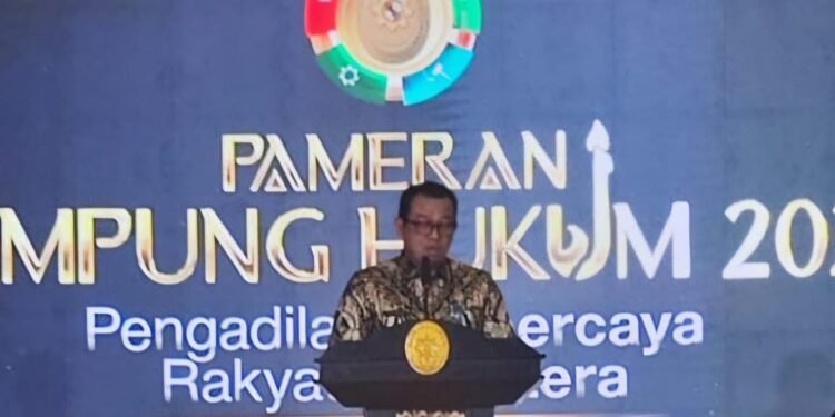 Sekretaris MA: Kampung Hukum, Ruang Edukasi dan Partisipasi serta Penguatan Pemberantasan Korupsi