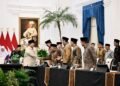 Presiden Prabowo Subianto menggelar pertemuan bersama para pimpinan organisasi kemasyarakatan (ormas) dan tokoh-tokoh agama