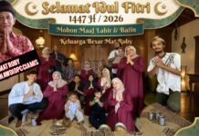 Keluarga Besar Mat Robby Mengucapkan Selamat Hari Raya Idul Fitri 1447 H/2026 M
