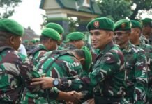 Pascalibur Idulfitri, Kodim 0613/Ciamis Gelar Upacara dan Pererat Kebersamaan Prajurit