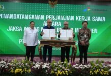 Wujudkan Kepatuhan Tata Kelola Hulu Migas, Jamintel dan PT Pertamina Hulu Energi Jalin Kerja Sama Strategis