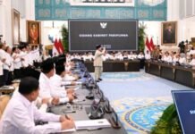 Presiden Prabowo Ajak Kabinet Tunjukkan Teladan Kesederhanaan dan Jaga Perputaran Ekonomi Jelang Idulfitri