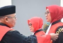 Lantik KPN Kuala Simpang, KPT Banda Aceh Pesankan Jaga Semangat dan Kebersamaan