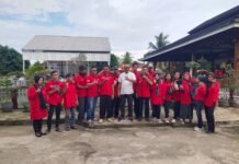 Rapat Pleno PDIP,” Tiga Kecamatan,” Topik,” Penjaringan dan Perluasan PAC Di Aula Pendopo Yupi SE.MM