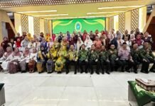 DYK Jawa Barat Gelar Halal bi Halal, Tampilkan Peragaan Kain Khas Cimahi dan Bandung